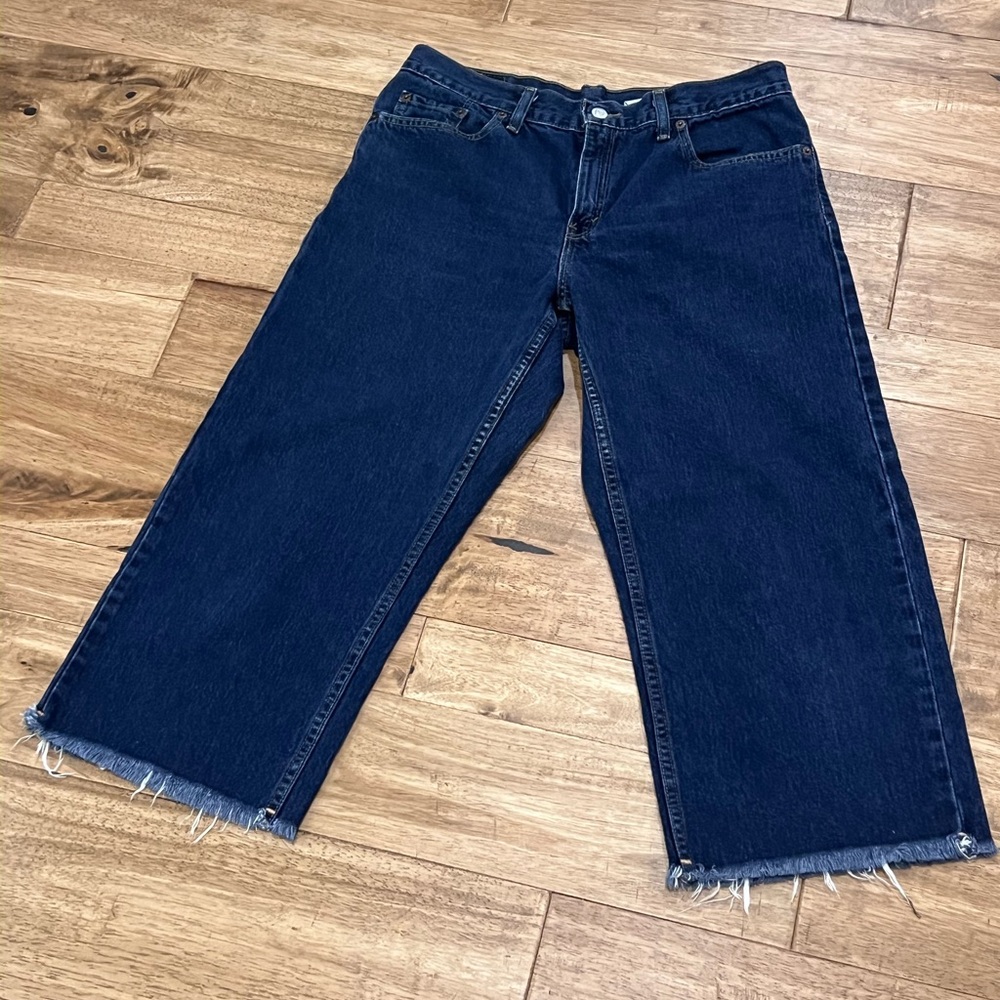 Levi’s Vintage 577 Lower Rise Loose Fit Clam Digger Cropped Jeans Y2K